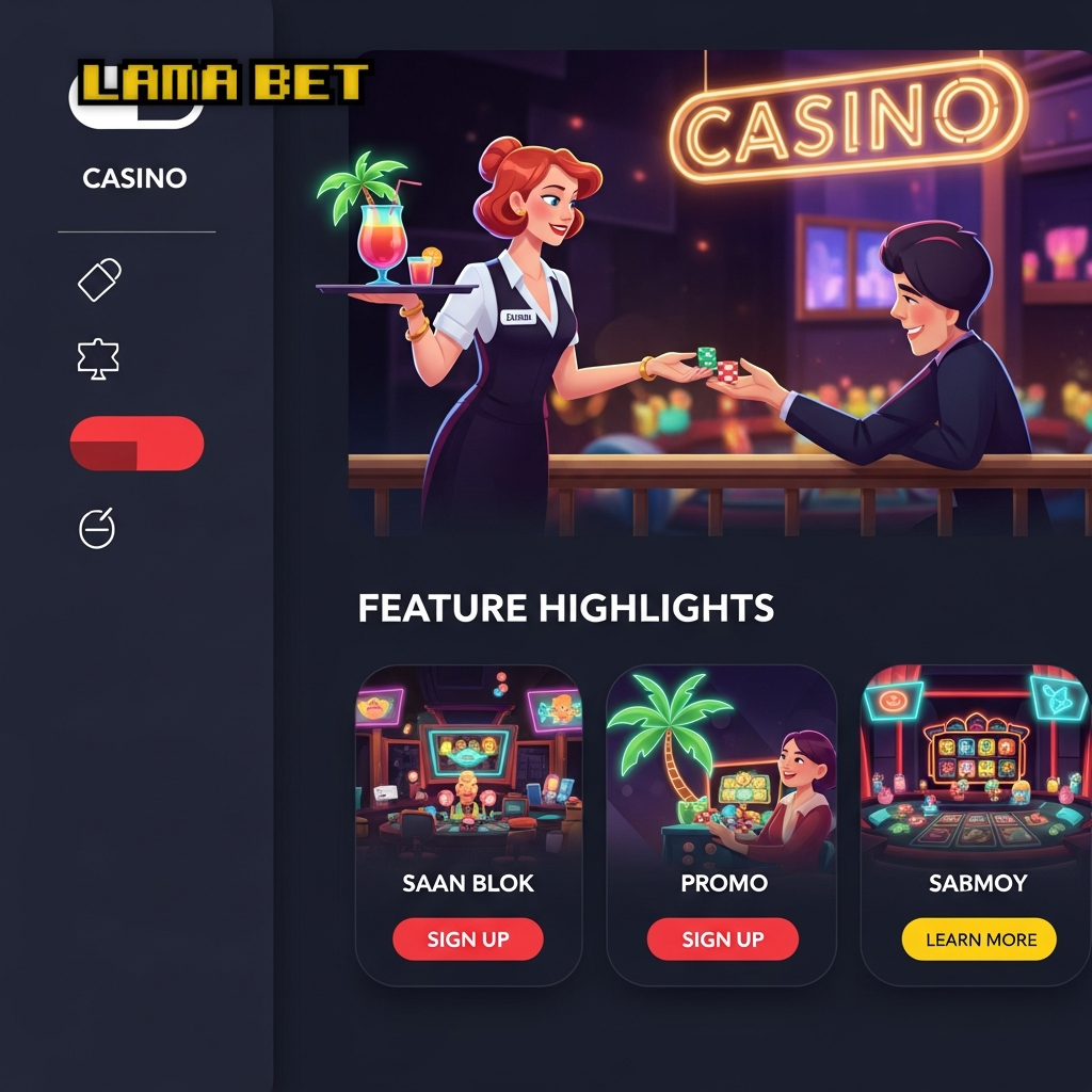 Lamabet casino game providers and slots dashboard